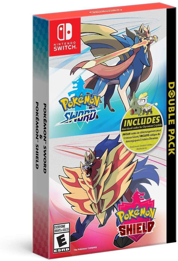 POKEMON SWORD AND SHIELD DOUBLE PACK - Nintendo Switch GAMES