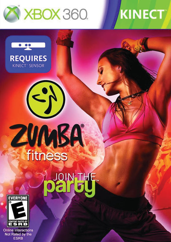 ZUMBA FITNESS JOIN THE PARTY - Xbox 360 GAMES