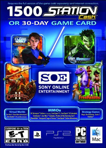 30 DAY SOE GAMECARD (NEW) PC - PC GAMES
