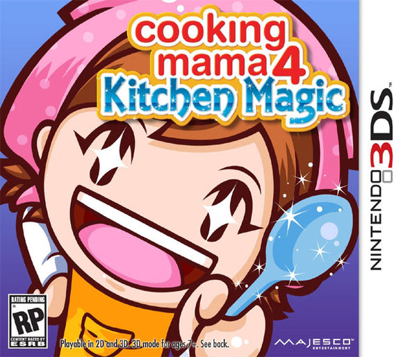 COOKING MAMA 4 KITCHEN MAGIC (used) - Nintendo 3DS GAMES