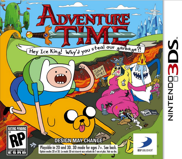 ADVENTURE TIME HEY ICE KING (used) - Nintendo 3DS GAMES