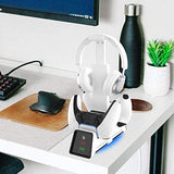 MAGNETIC DUAL CHARGER AND HEADPHONE STAND - PlayStation 5 ACCESSORIES