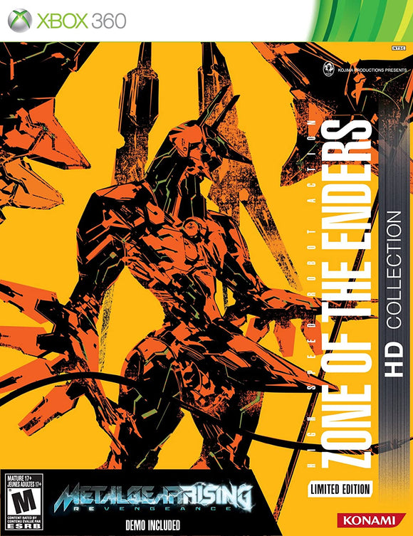 ZONE OF THE ENDERS HD COLLECTION LE - Xbox 360 GAMES
