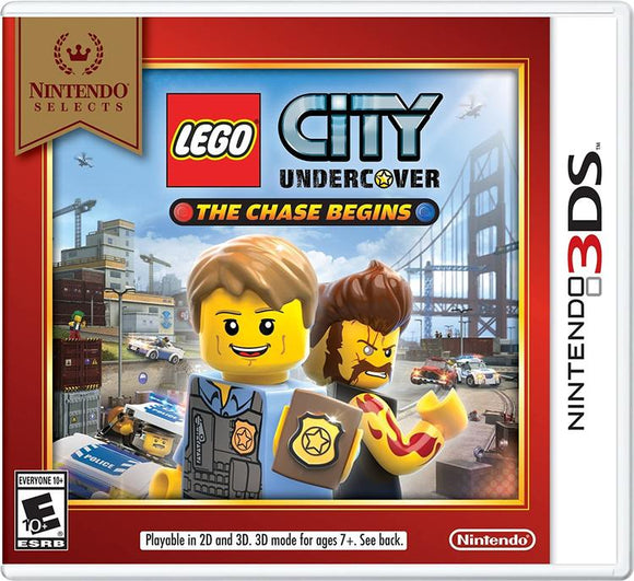 LEGO CITY UNDERCOVER THE CHASE BEGINS (used) - Nintendo 3DS GAMES