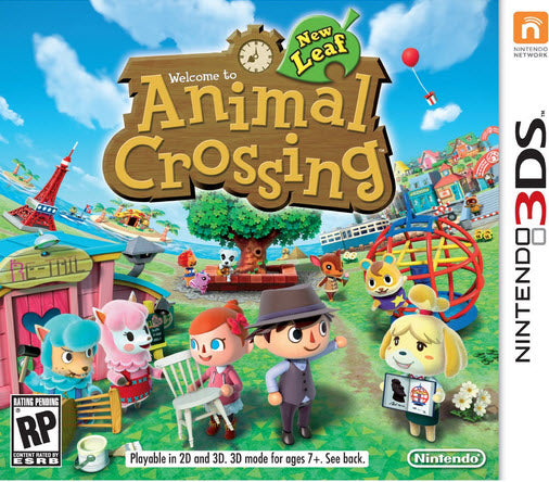 ANIMAL CROSSING NEW LEAF (used) - Nintendo 3DS GAMES