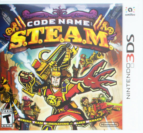 CODE NAME STEAM (used) - Nintendo 3DS GAMES