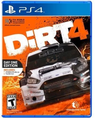 DIRT 4 (used) - PlayStation 4 GAMES