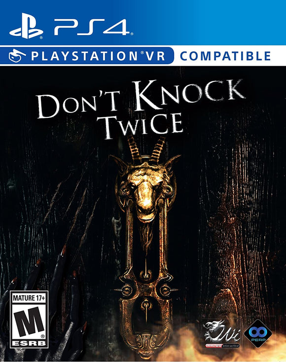 DONT KNOCK TWICE (used) - PlayStation 4 GAMES