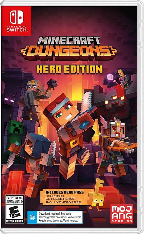 MINECRAFT DUNGEONS HERO EDITION (used) - Nintendo Switch GAMES