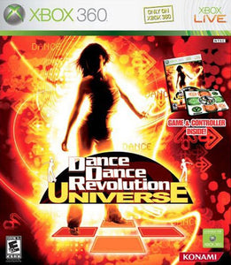 DANCE DANCE REVOLUTION UNIVERSE - BUNDLE (used) - Xbox 360 GAMES