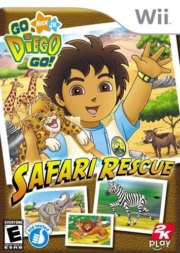 GO DIEGO GO SAFARI RESCUE - Wii GAMES