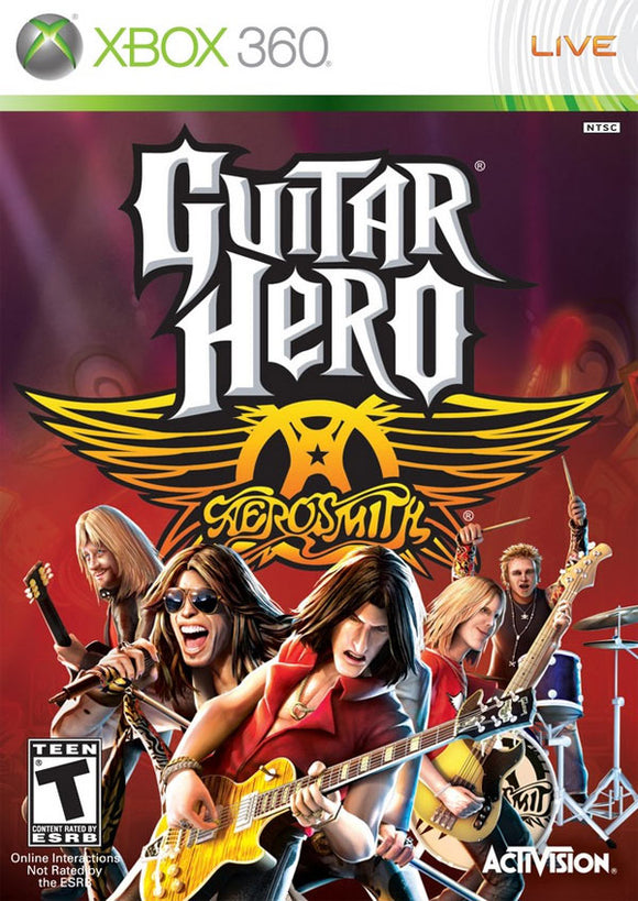 GUITAR HERO AEROSMITH (GAME ONLY) - Xbox 360 GAMES