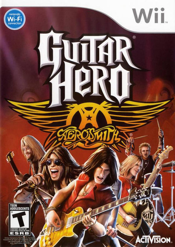 GUITAR HERO AEROSMITH (GAME ONLY) - Wii GAMES
