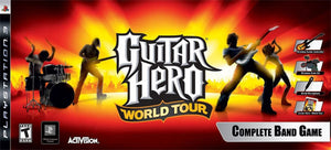 GUITAR HERO WORLD TOUR BAND BUNDLE (used) - PlayStation 3 GAMES