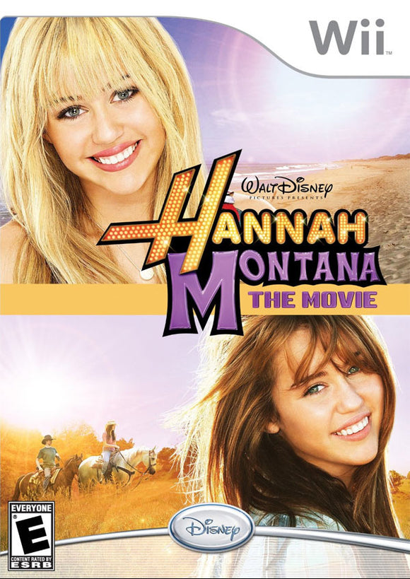 HANNAH MONTANA THE MOVIE - Wii GAMES