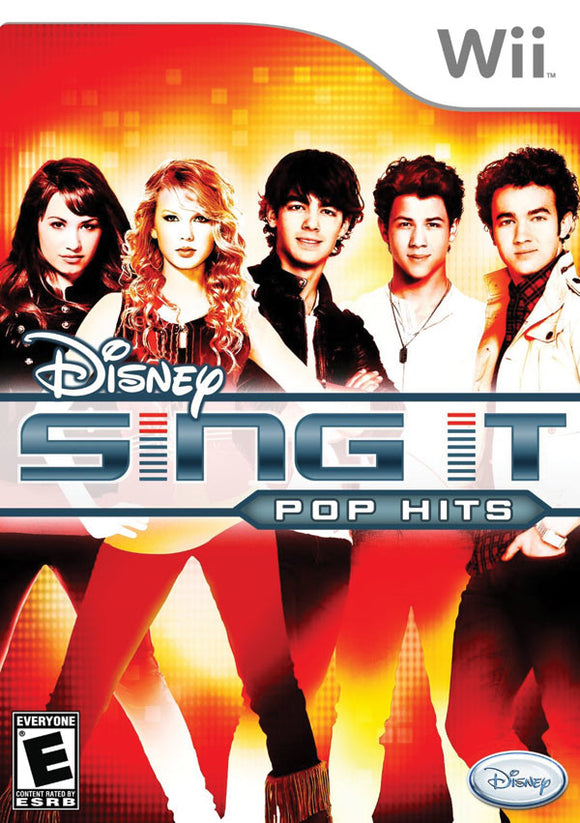 DISNEY SING IT POP HITS - Wii GAMES