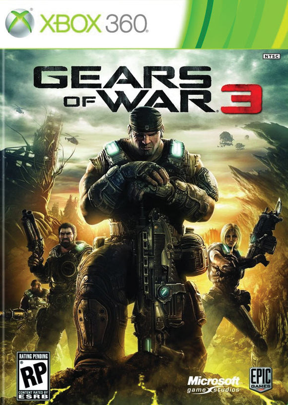 GEARS OF WAR 3 - Xbox 360 GAMES