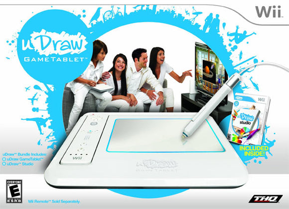 UDRAW - TABLET WITH UDRAW STUDIO - Wii GAMES
