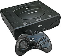 SEGA SATURN - MODEL 1 - BLACK - Retro SEGA SATURN
