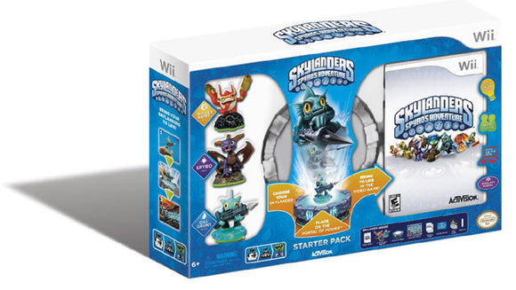 SKYLANDERS SPYROS ADVENTURE STARTER PACK - Wii GAMES