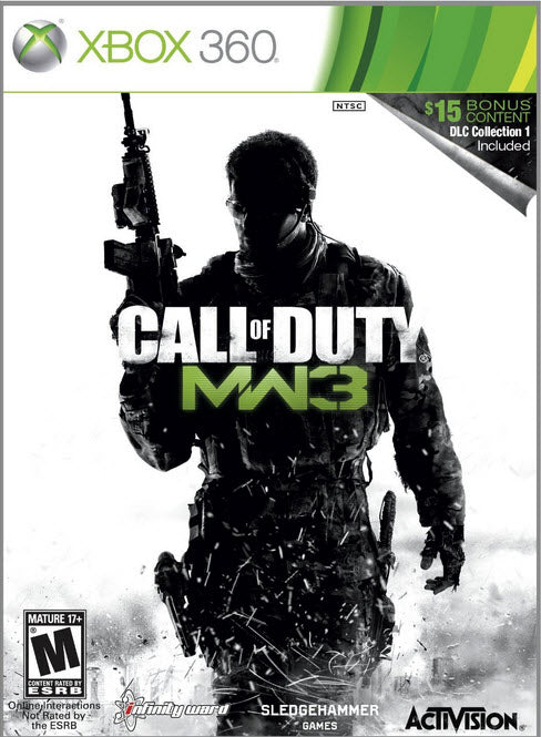 CALL OF DUTY MODERN WARFARE 3 - Xbox 360 GAMES