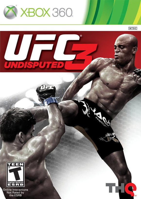 UFC UNDISPUTED 3 (ONLINE PASS) (used) - Xbox 360 GAMES