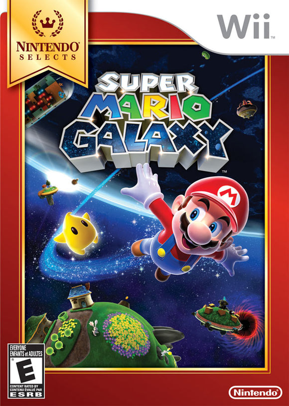 SUPER MARIO GALAXY NINTENDO SELECTS - Wii GAMES