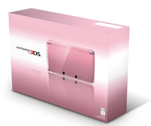 NINTENDO 3DS - PEARL PINK (used) - Nintendo 3DS System
