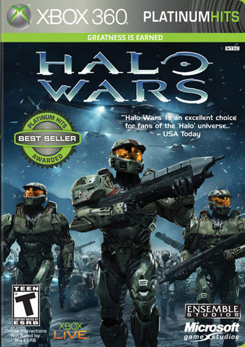 HALO WARS PLATINUM HITS - Xbox 360 GAMES