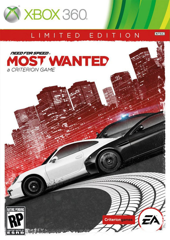 NEED FOR SPEED MOST WANTED - LIMITED EDITION - Xbox 360 GAMES