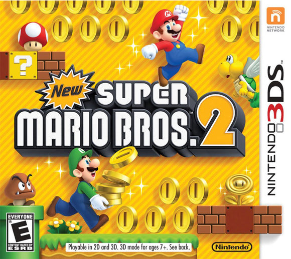 NEW SUPER MARIO BROS. 2 (used) - Nintendo 3DS GAMES