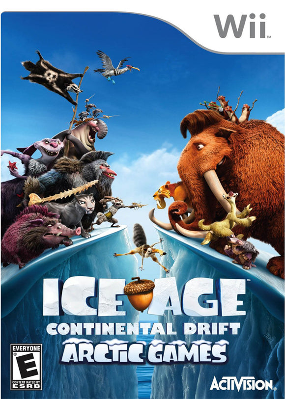 ICE AGE CONTINENTAL DRIFT ARCTIC GAMES (used) - Wii GAMES