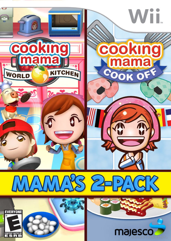 COOKING MAMA 2-PACK (used) - Wii GAMES