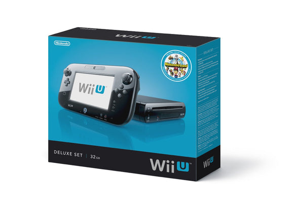 WiiU BLACK DELUXE - 32GB - Wii U System