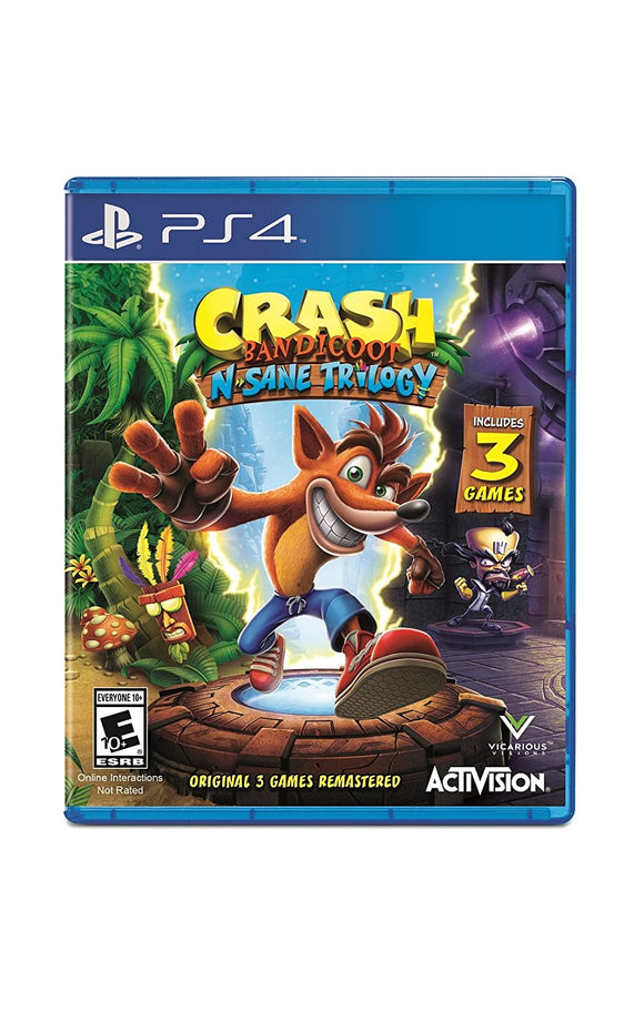 CRASH BANDICOOT N'SANE TRILOGY (used) - PlayStation 4 GAMES