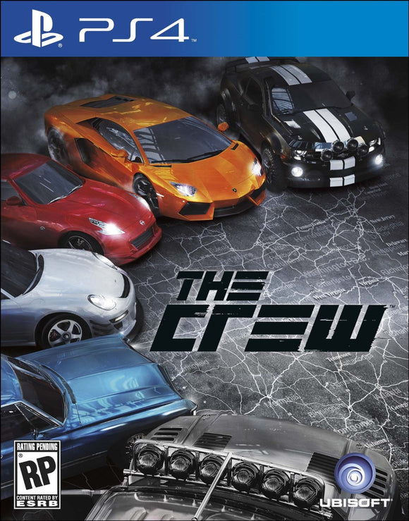 THE CREW (used) - PlayStation 4 GAMES