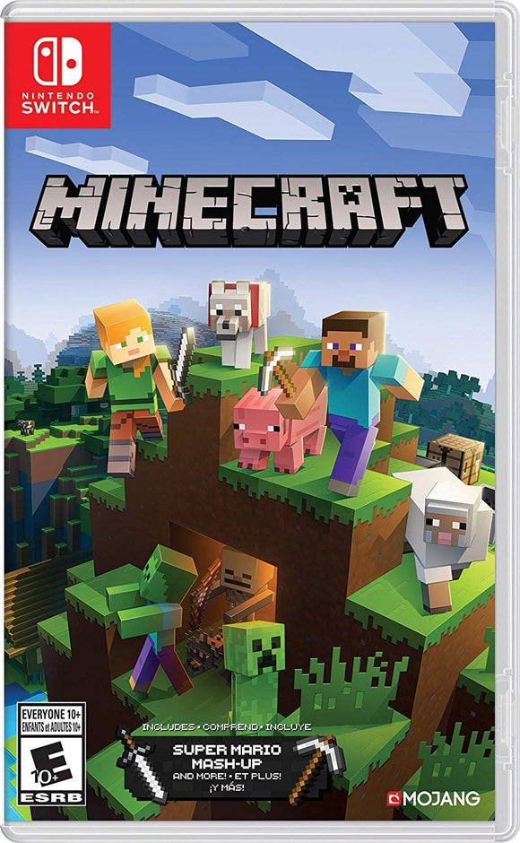 MINECRAFT SWTICH EDITION (used) - Nintendo Switch GAMES