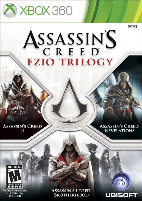ASSASSINS CREED EZIO TRILOGY - Xbox 360 GAMES