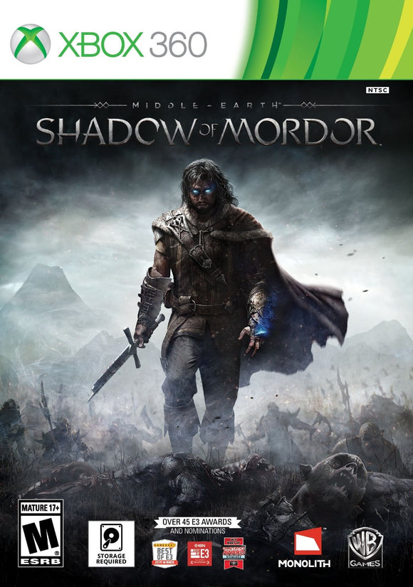 MIDDLE EARTH SHADOW OF MORDOR (used) - Xbox 360 GAMES