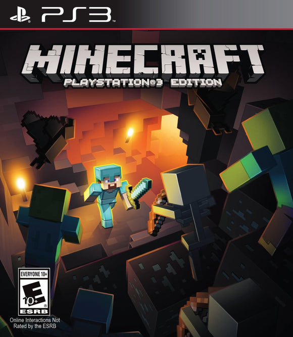 MINECRAFT PLAYSTATION 3 EDITION (used) - PlayStation 3 GAMES