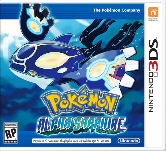 POKEMON ALPHA SAPPHIRE (used) - Nintendo 3DS GAMES