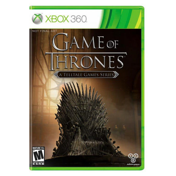 GAME OF THRONES - A TELLTALE GAMES SERIES (used) - Xbox 360 GAMES