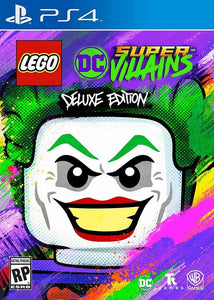 LEGO DC SUPER VILLAINS DELUXE EDITION (new) - PlayStation 4 GAMES