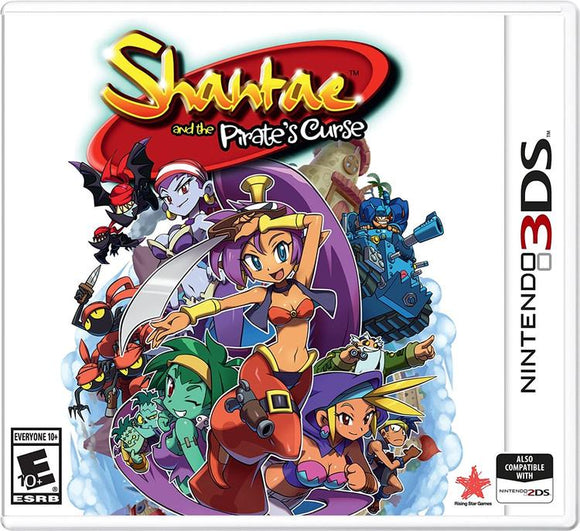 SHANTAE AND THE PIRATE'S CURSE (new) - Nintendo 3DS GAMES