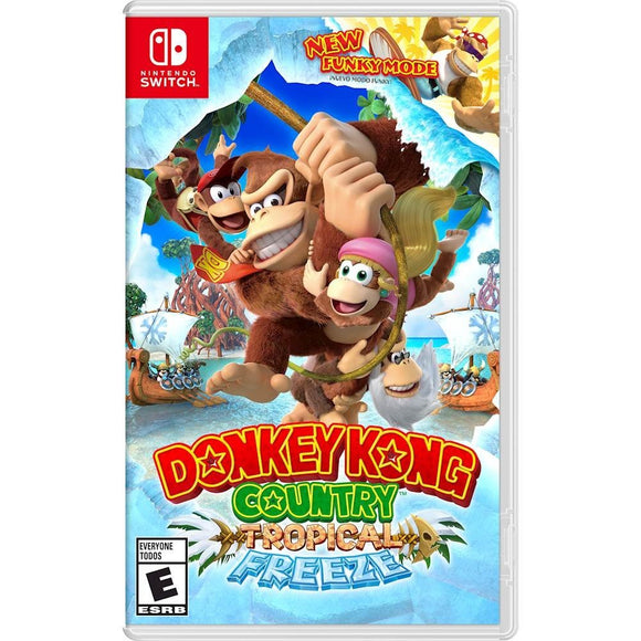 DONKEY KONG COUNTRY TROPICAL FREEZE - Nintendo Switch GAMES