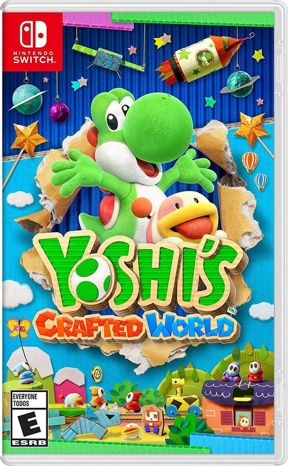 YOSHI'S CRAFTED WORLD - Nintendo Switch GAMES