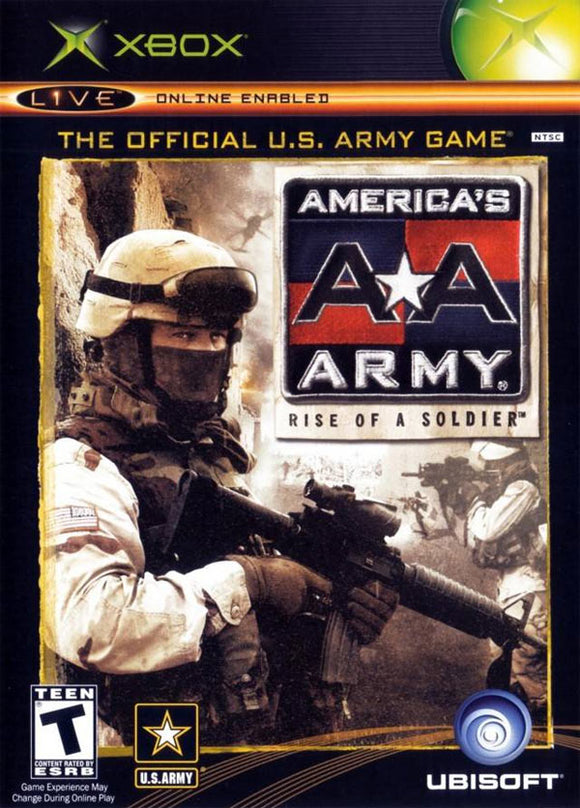 AMERICAS ARMY RISE OF A SOLDIER - Retro XBOX