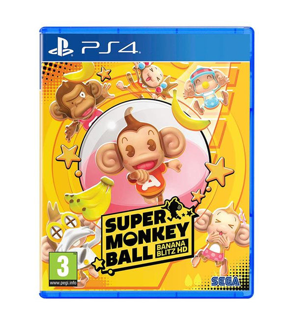 SUPER MONKEY BALL BANANA BLITZ HD (new) - PlayStation 4 GAMES