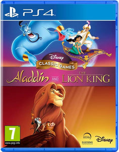 DISNEYS THE LION KIND AND ALADDIN (new) - PlayStation 4 GAMES