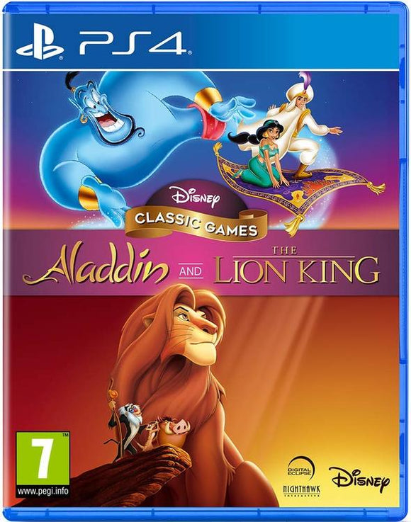 DISNEYS THE LION KIND AND ALADDIN (new) - PlayStation 4 GAMES